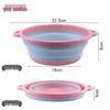 Portable Folding Wash Basin for Kitchen, Dorm, and Infant Care
