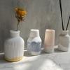 3D Vase Silicone Mold Plant Holder Flowerpot Ornament Mould Home Decoration