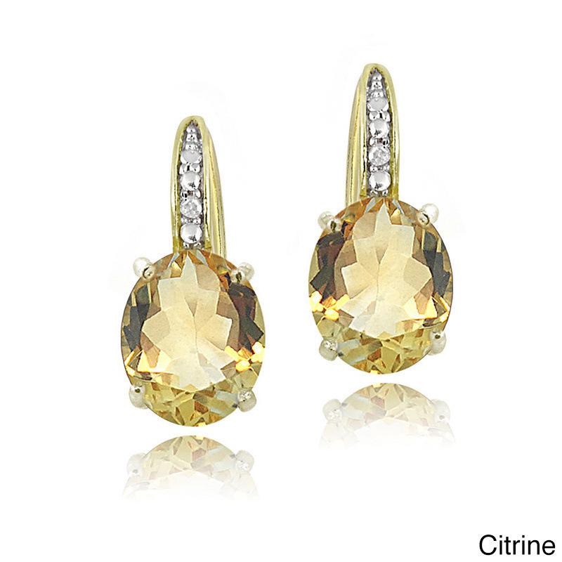 Zhenrong European & American Egg-Shaped Multi-Color AAA Zirconia Fashion Earrings