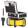 Sewer Camera 98 ft/30 m Self-Leveling Drain Duct Camera with 512Hz Locator