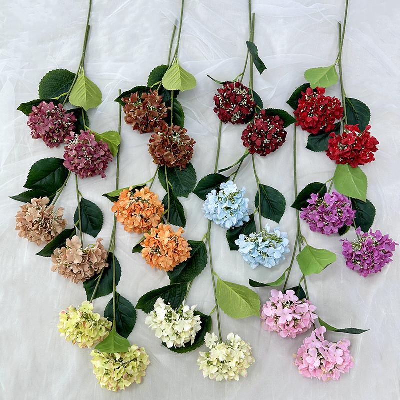 Artificial Flower Hydrangea Wedding Hotel Restaurant Desktop Ornament Decoration