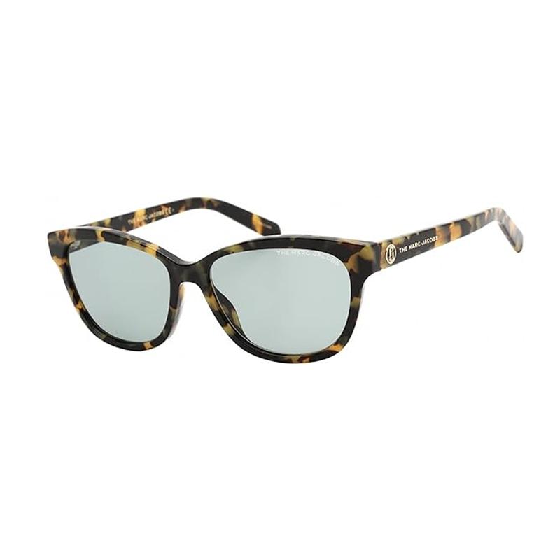 Marc Jacobs Temple Logo Plastic Cat Eye Sunglasses Women s Tortoiseshell MARC529S0A84QT55 коричневый