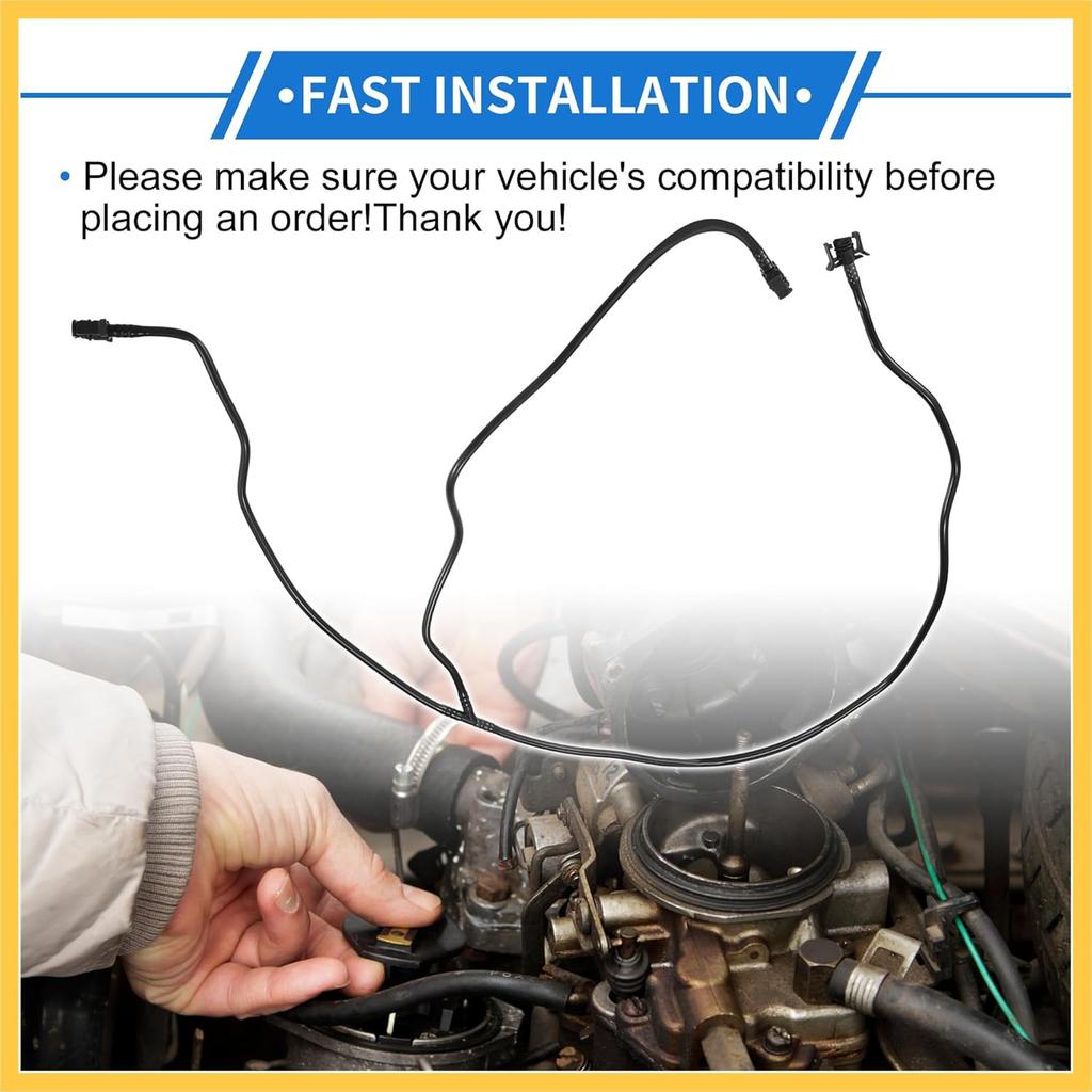 Coolant Overflow Hose for Ford Escape SE, Titanium 2.0L L4 2013-2016 Replace CV6Z8B081Z