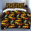 Colorful Dinosaur Pattern. Bedding Duvet Cover Sets Duvet Covers Pillowcases Gifts (1 * Duvet Cover 2 * Pillowcases, Without Duvet Insert)