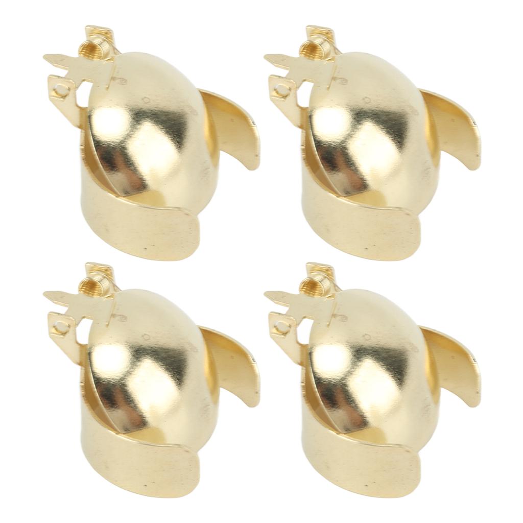 4 STUKS Automatische Kaarsendover Ring Kaarslont Doven Stopper Roestvrij Staal Kaarsendovers