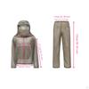 Bee Suit Set Keeper Outfit Zip Ventilated Hood Lightwieght Net Mesh Top and Pants Outdoor