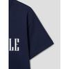 8SECONDS Supima Lettering Short Sleeve T-Shirt Navy (324742Ly1R)