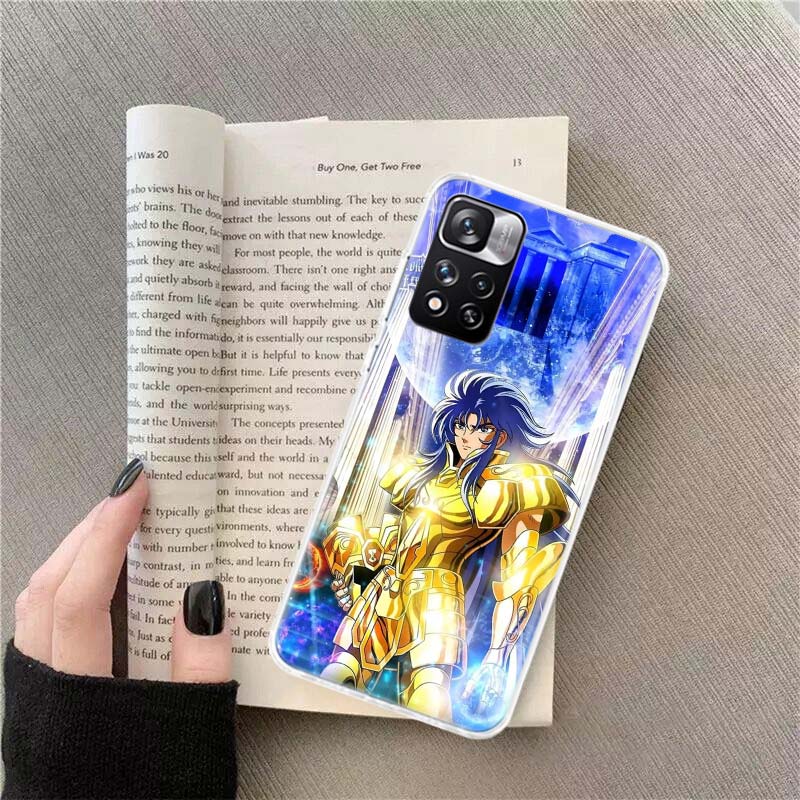 

Saint Seiya Knights Of The Zodiac Phone Case For Xiaomi Poco F7 14 Ultra Mi 15 10 11 Lite X7 X6 X5 X3 M5S M6 10T 11T F6 F5 Pro F Xiaomi Poco X7 Pro