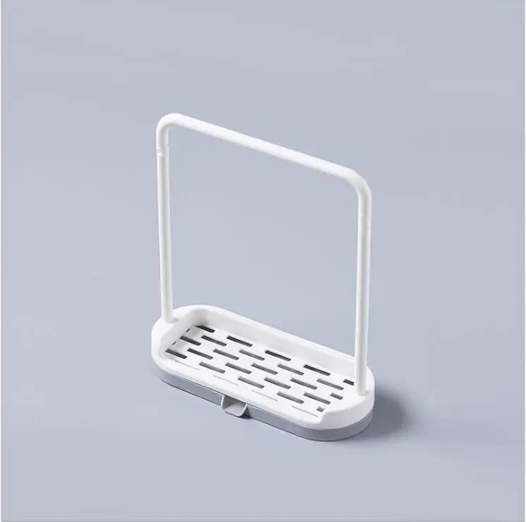 

Кухонная полка для хранения посуды Подвесная полка для полотенец Губка для полотенец Сливные полки Держатель для мыла для ванной Раковина Настольный органайзер серый