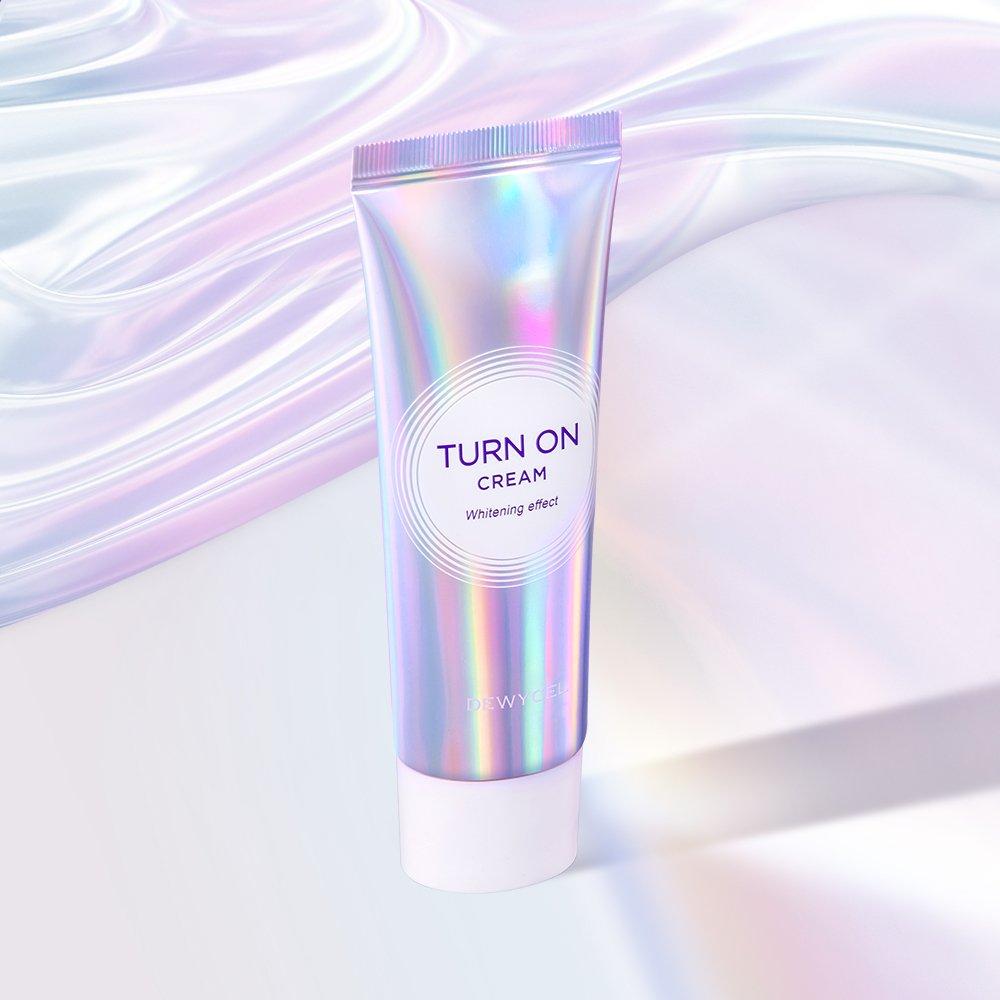 DEWYCEL Whitening Tone-up Base Turn-on Cream 50ml / Milky White Whitening Cream