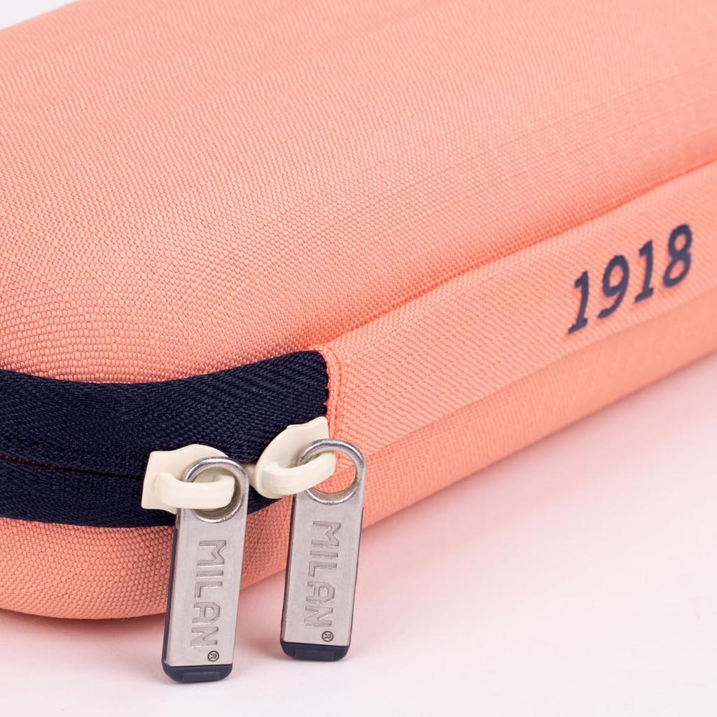 MILAN Oval Pencil Case Pink MLN081145SNCP