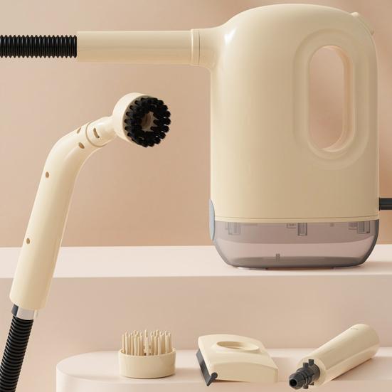 Steam Cleaning Machine 1200W High Power Fast Preheating Ergonomic Comfort Design 3.0BAR High Pressure Steam Cleaner