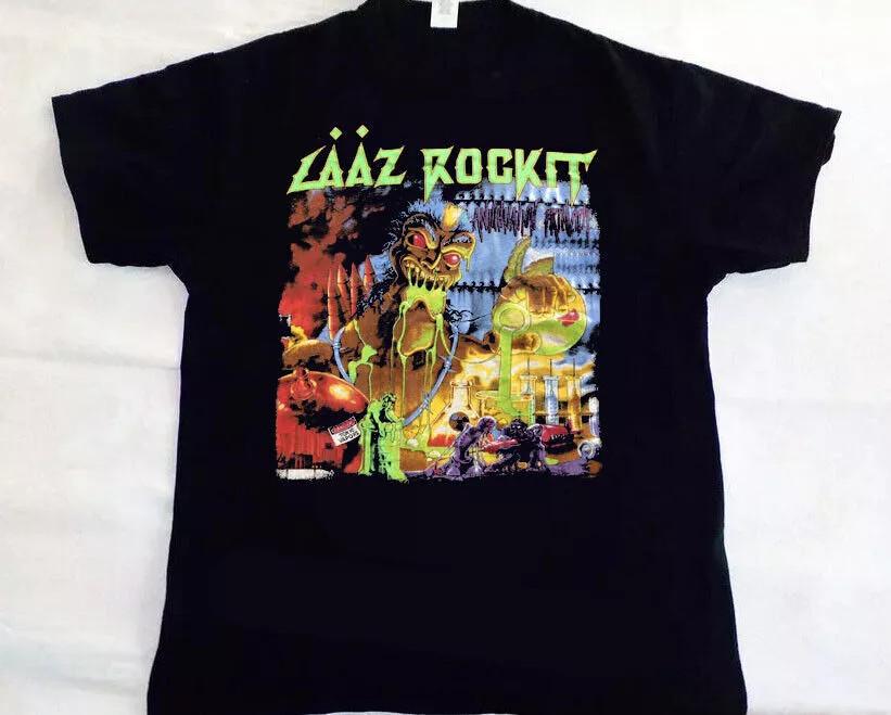 Laaz Rockit Band T-shirt Black Unisex T-shirt, classic style, men women.webp Unisex T-Shirt M
