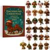 Advent Calendar Contains 24 Gifts, Cute Figures Doll Advent Calendar, Countdown Calendar With Surprise Toys, Collectible Figures Gift For Kids
