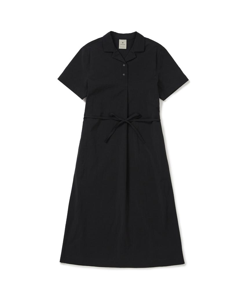 SNOWPEAK APPAREL Root Collar Dress (S26Mwrop61) Black