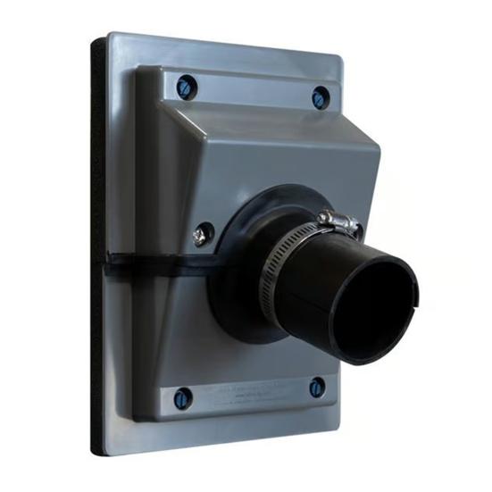 Split Cover Wall Sleeve Kit for AC Line Set Easy Install Wall Penetration Cover for Indoor Outdoor Air Conditioner Systems HVAC Line-Set Cover
