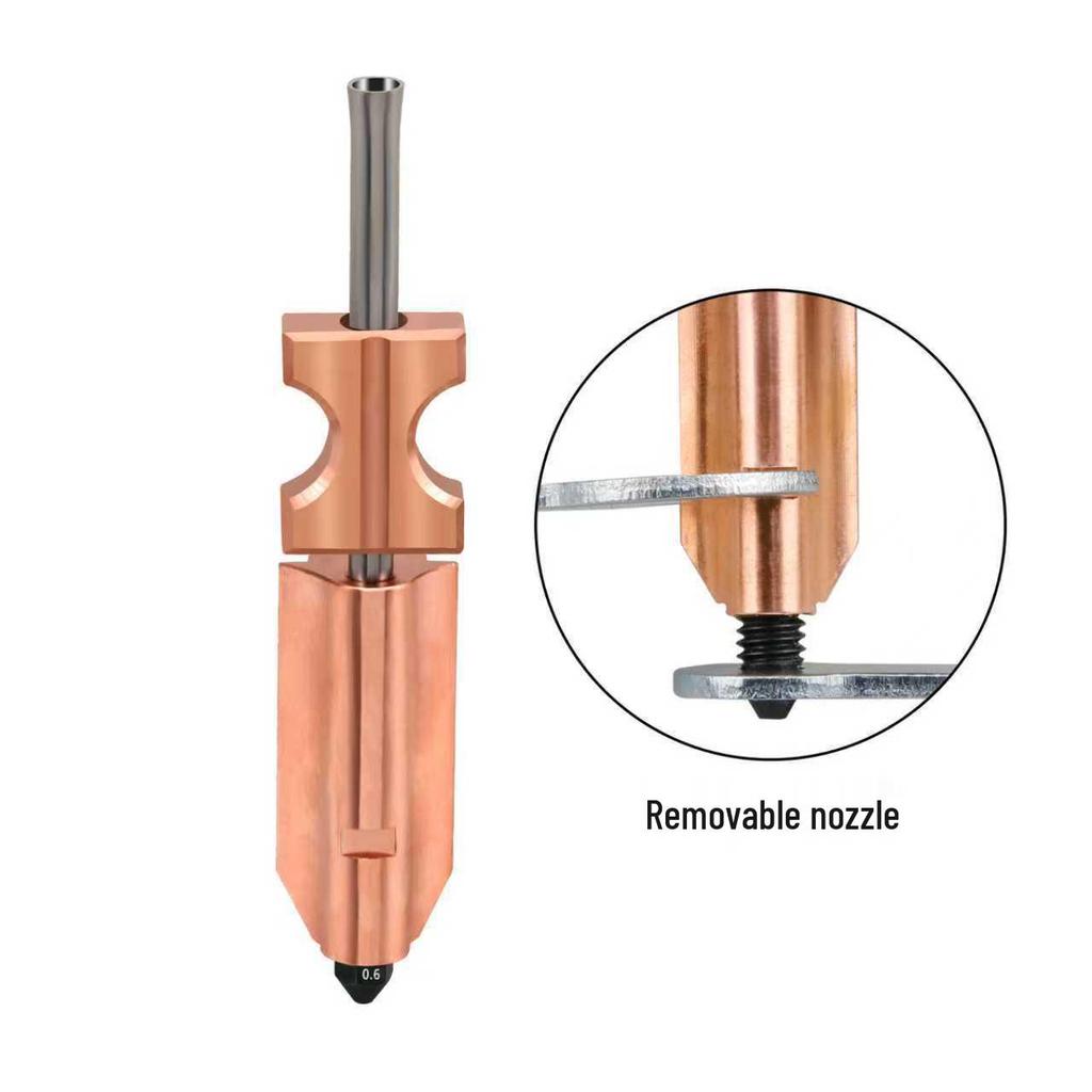 Flashforge AD5X Bimetal Hardened Nozzle & Silicone Sleeve Hot End Kit