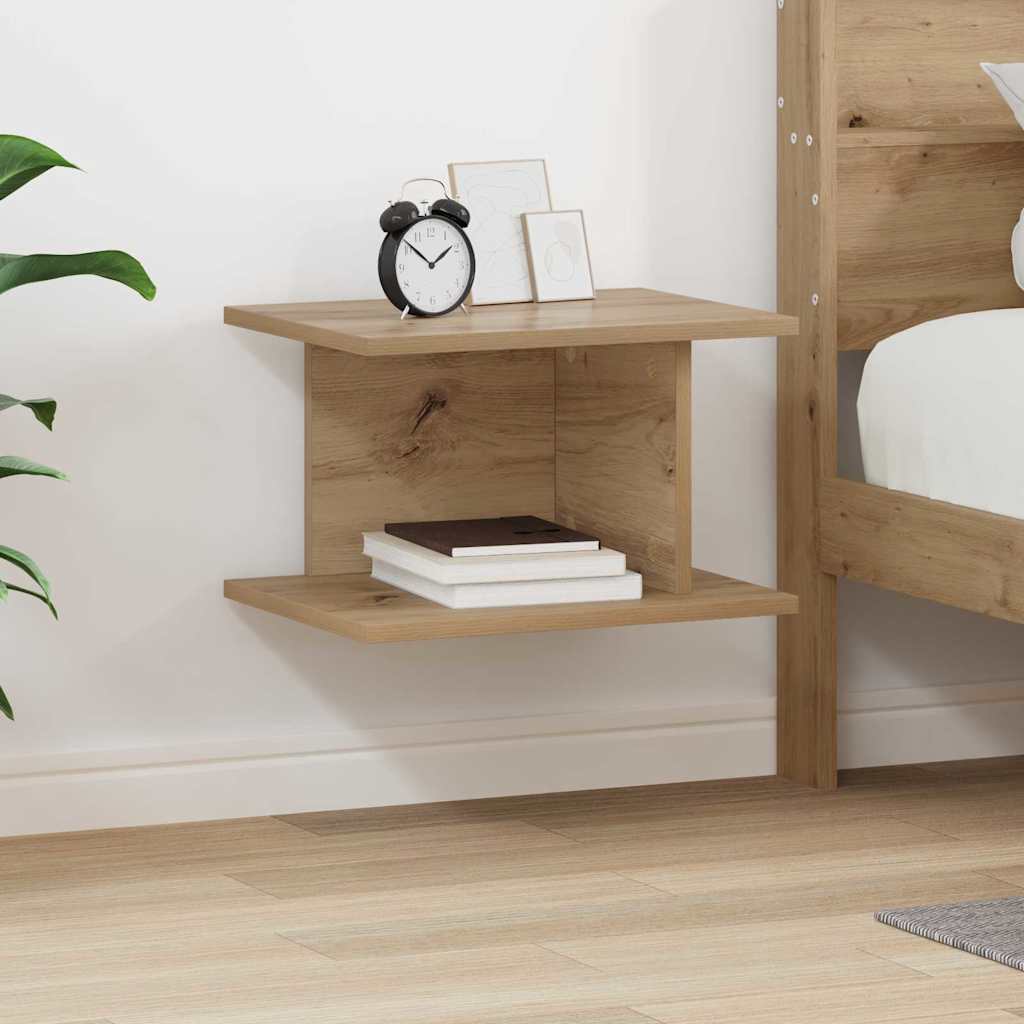 Nightstand Artisan Oak 40 x 30 x 25 cm Particleboard