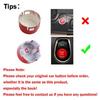 For BMW F20 F30 F10 F23 F36 F45 F25 F26 Red Start Stop Engine Button Cover Trim