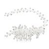 Exquisite Bridal Headwear Flower Pearl Wedding Headwear Fashion Bridal Headdress  Hair Accessories