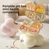 1pc Cloud Shape Pill Box Portable Jewelry Storage Box Home Travel Earrings Necklace Ring Jewelry Box Mini Layered Jewelry Display Case