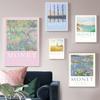 Modern Minimalist Retro Landscape Monet Hand-painted Oil Painting Wall Canvas Posters Painting Prints For Living Room Home Decor