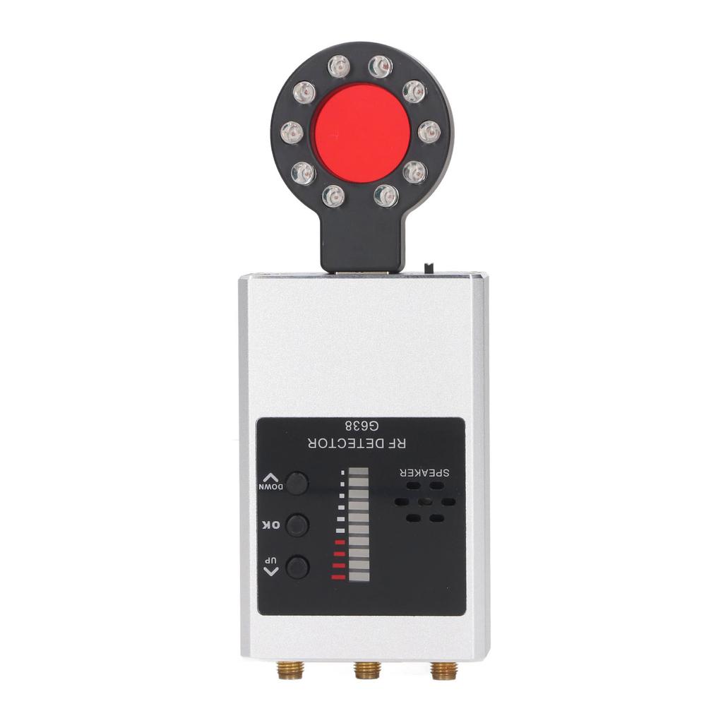 Multifunctional Detector RF Signal Scanner Camera Lens Magnetic Field GPS Tracer Tester Built in Battery