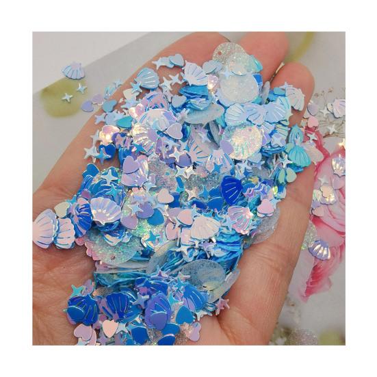 10g Zarte Nagel Glitter Pailletten Einfache Paste Schillernden DIY