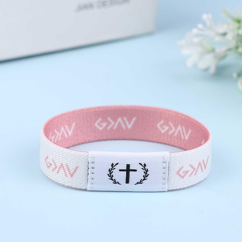 Wearable Bible Bracelet Religious Bracelets Christian Daily Bible Verse Bracelet With Nfc Rfid Elastic Wristband