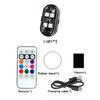 1/2/4/6pcs Wireless LED Strobe Light Car Decor Atmosphere Light 8 Color Rechargeable Led Lights Anti-Collision LED Warning Light