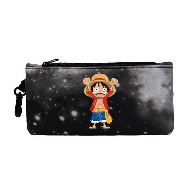 Animation Peripheral Printing Pencil Case Primary and Secondary School Students Stationery Zipper Pencil Case