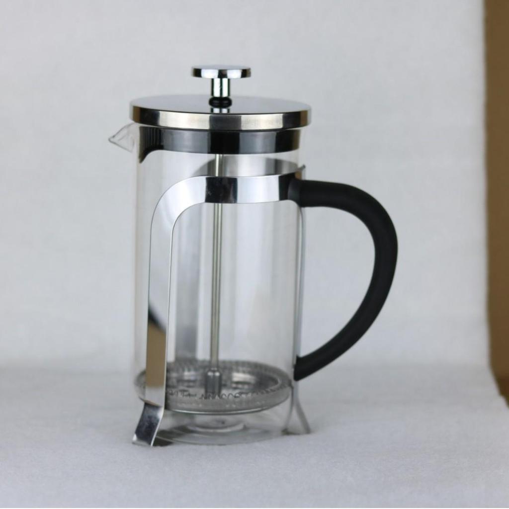 French Press Glass Tea & Coffee Infuser - Home Use Cold Brew Pot