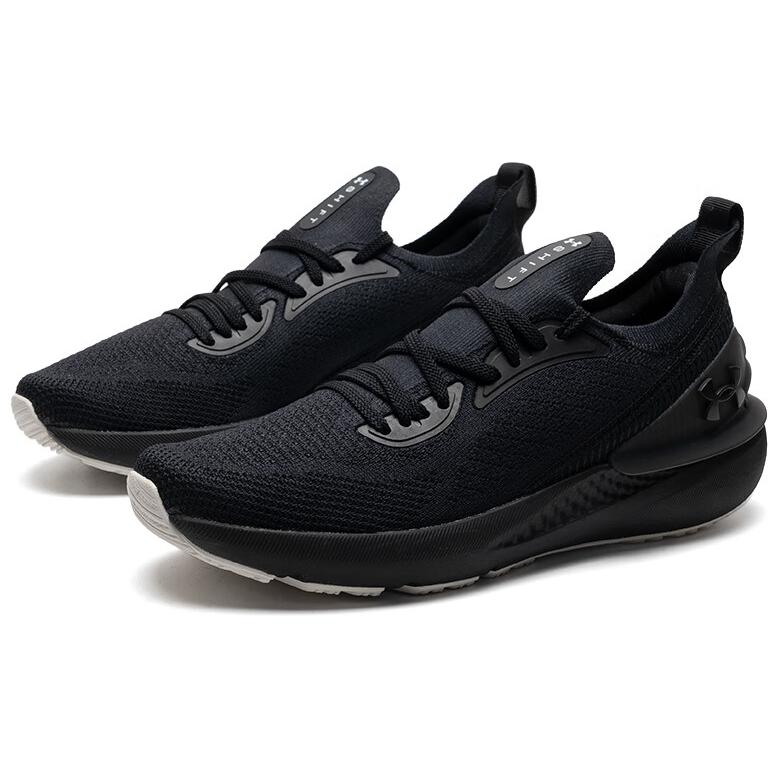 Under Armour Shift Comfortable Non-Slip Durable Low-Top Training Running Shoes Men Sneakers Black 3027776-005