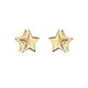 Fashion Simple Smooth Star Hoop Earrings Women Minimalist Hoops Huggie Ear Buckle Earring Punk Jewelry Gift