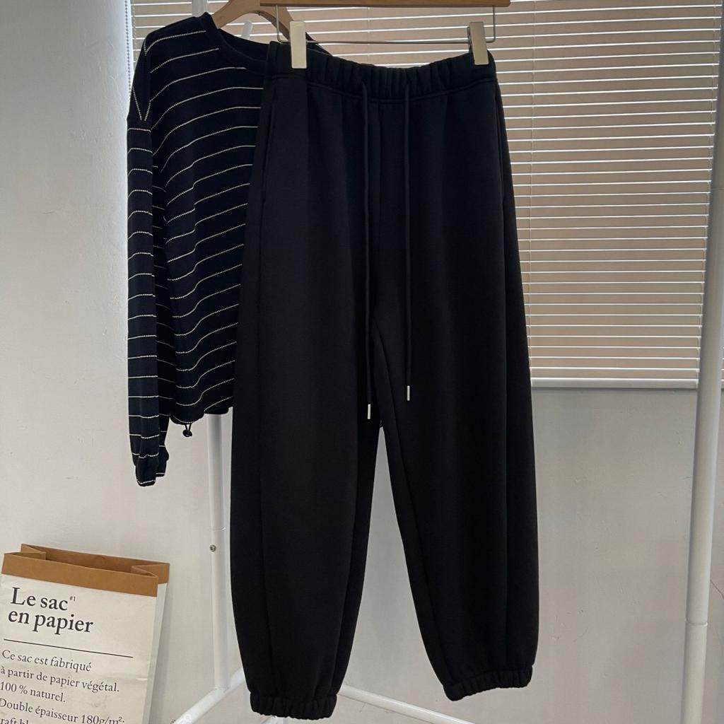 Winter Warmth Plus Velvet Thickened Leggings Harem Pants Women's Loose Casual Sports Pants Guard Pants