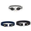 Fashionable Elastic Waist Belt For Women And Men With Metal Buckle For Casual And Office Wear