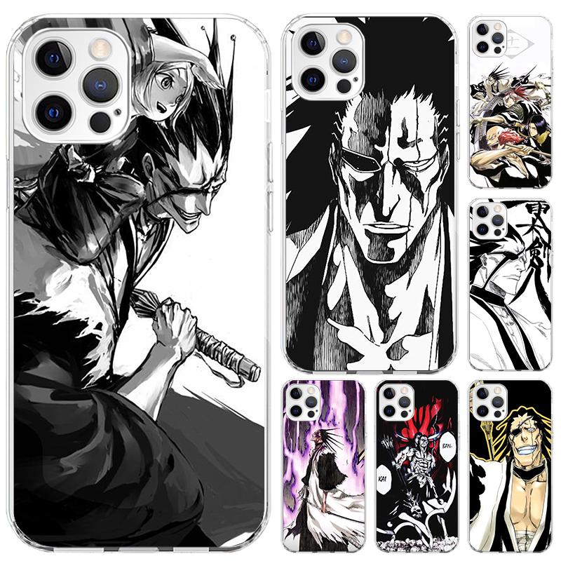 Bleach Zaraki Kenpachi Phone Case for Iphone 17 Air 16 15 Plus 14 13 Mini 12 11 Pro Max 16E 7 8 SE 2020 Soft Funda Print Shell 1