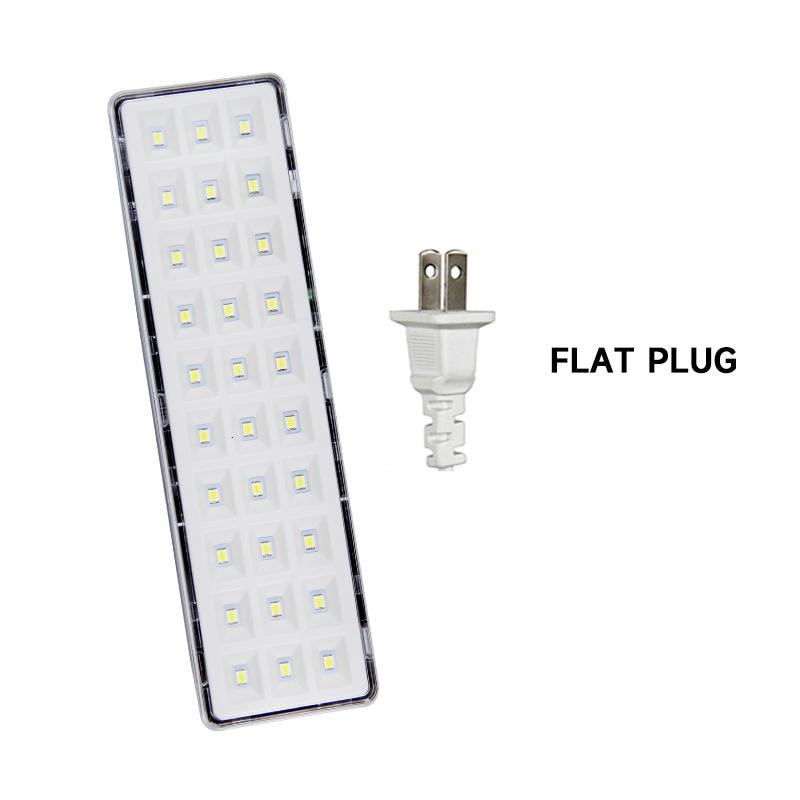 30 60 90 LED Emergency Lights 2Modes Fire Fighting Lamp Wall-mounted Rechargeable Bulb Outdoor Camping Lights for Power Outage