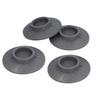 4 Stück Vakuum-Saugfuß-Design Waschmaschinen-Fußpolster Rutschfest Antivibration Lärmreduzierendes Pad