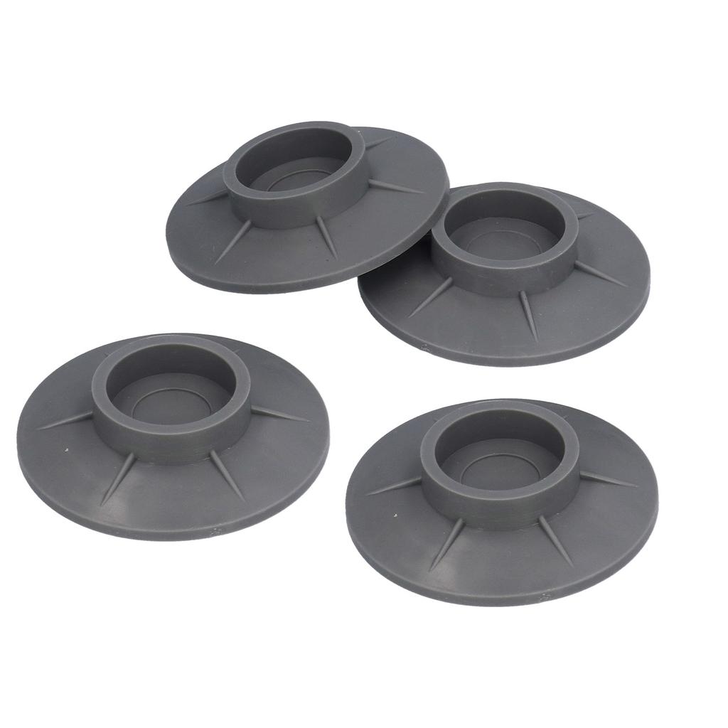 4 Stück Vakuum-Saugfuß-Design Waschmaschinen-Fußpolster Rutschfest Antivibration Lärmreduzierendes Pad