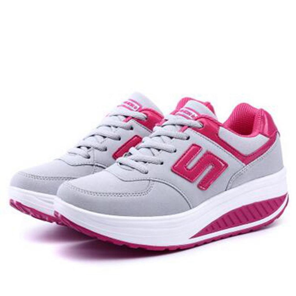 Women's Leather Breathable Low-Top Sneakers - Spring/Autumn Fashion Casual Lace-Up Shoes
