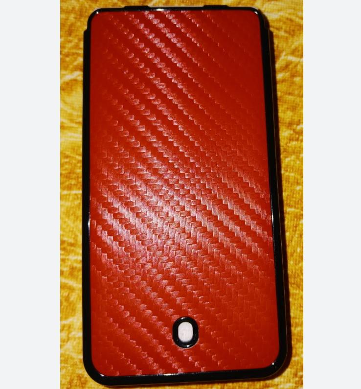 Samsung Galaxy Folder2 Hülle Cover Farbe Hart für SM-G160N G165N Carbonmuster