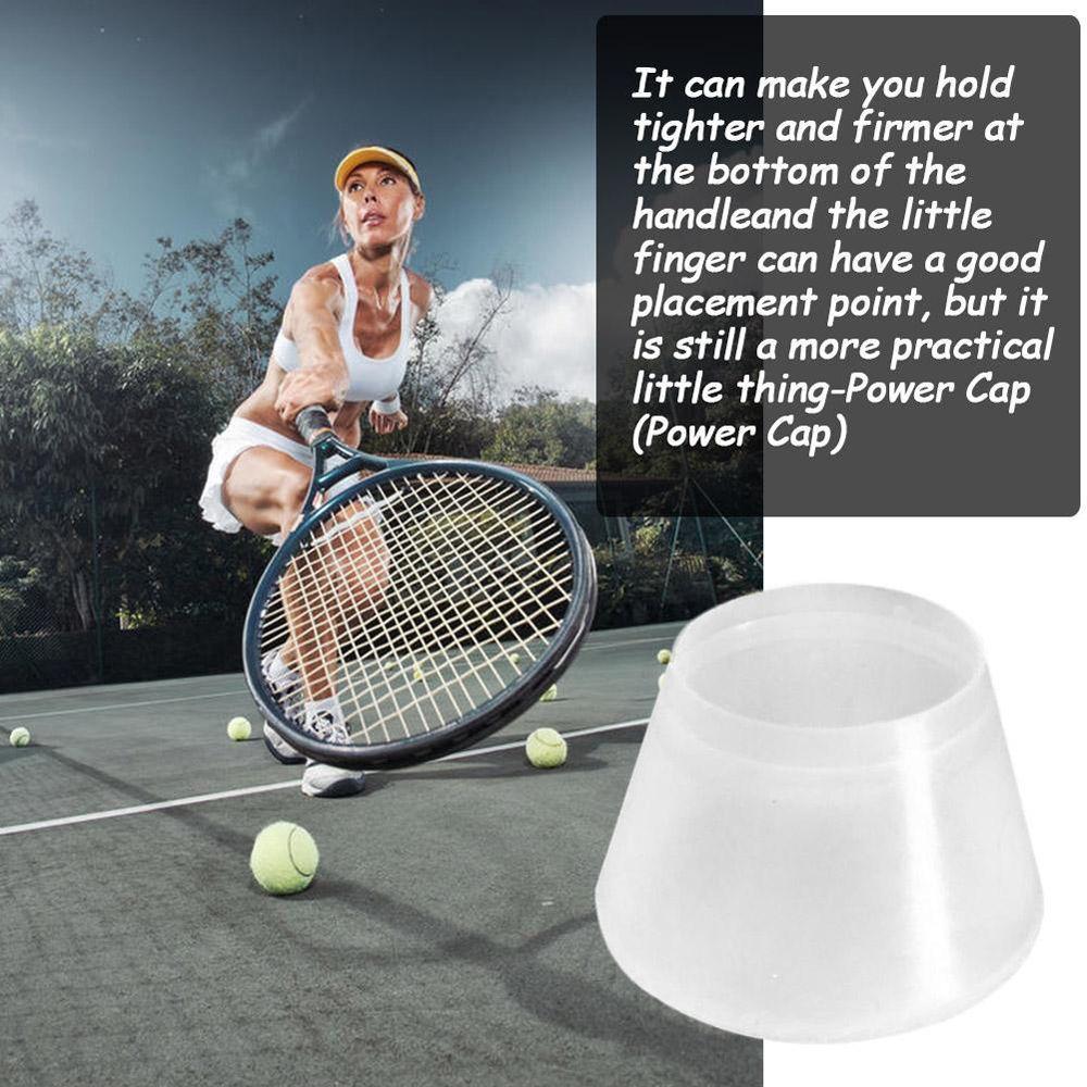 Racket Grip Ring Tennis Energy Sleeve Racket Power Cap Tennis Racket Cover Handle End Cap