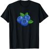 Bosbes Fruit Grappige Bessenliefhebber Eter T-shirts Mannen Vrouwen Katoen Humor Streetwear T-shirt Korte Mouw Unisex Losse Kleding