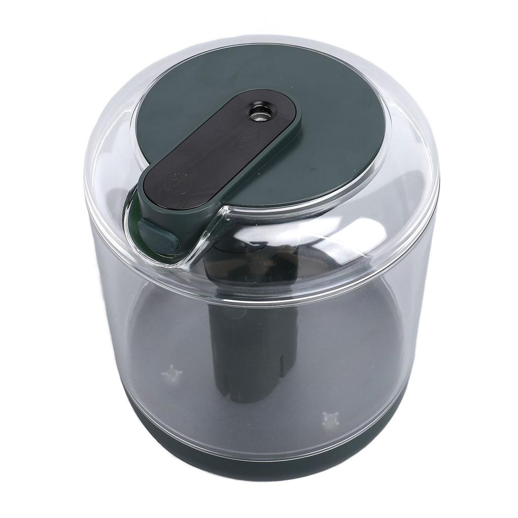 Top Fill Humidifier Bedroom 1L Quiet Cool Mist Smart Touch Control Transparent Large Fog for Nursery Green