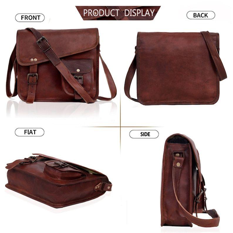 Leather satchel tablet bag, gift for him her, leather shoulder bag , briefcase messenger bag, handmade computer bag, tablet bag for him