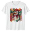 SnowUnisex Christmas Holidays Unisexs TShirt Unisexs Tee Graphic Unisex Top a