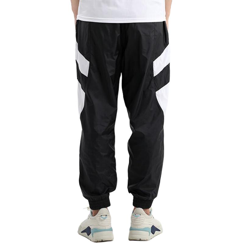 Puma Casual Sport Drawstring Joggers With Gold Print Men Bottoms Black 597611-01