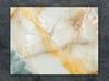 TAGLIERE IN VETRO 30x22 MARMO