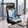 Comfort Cushion for Long Driving Memory Foam Car Seat Cushion, Ergonomic Lumbar Support Back Pain, Office Chair Non-Slip Pad with Breathable